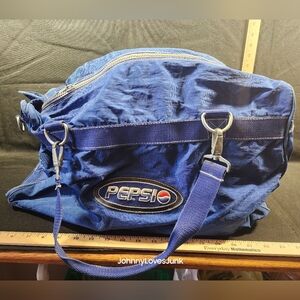 Pepsi Blue Duffel Bag for Men